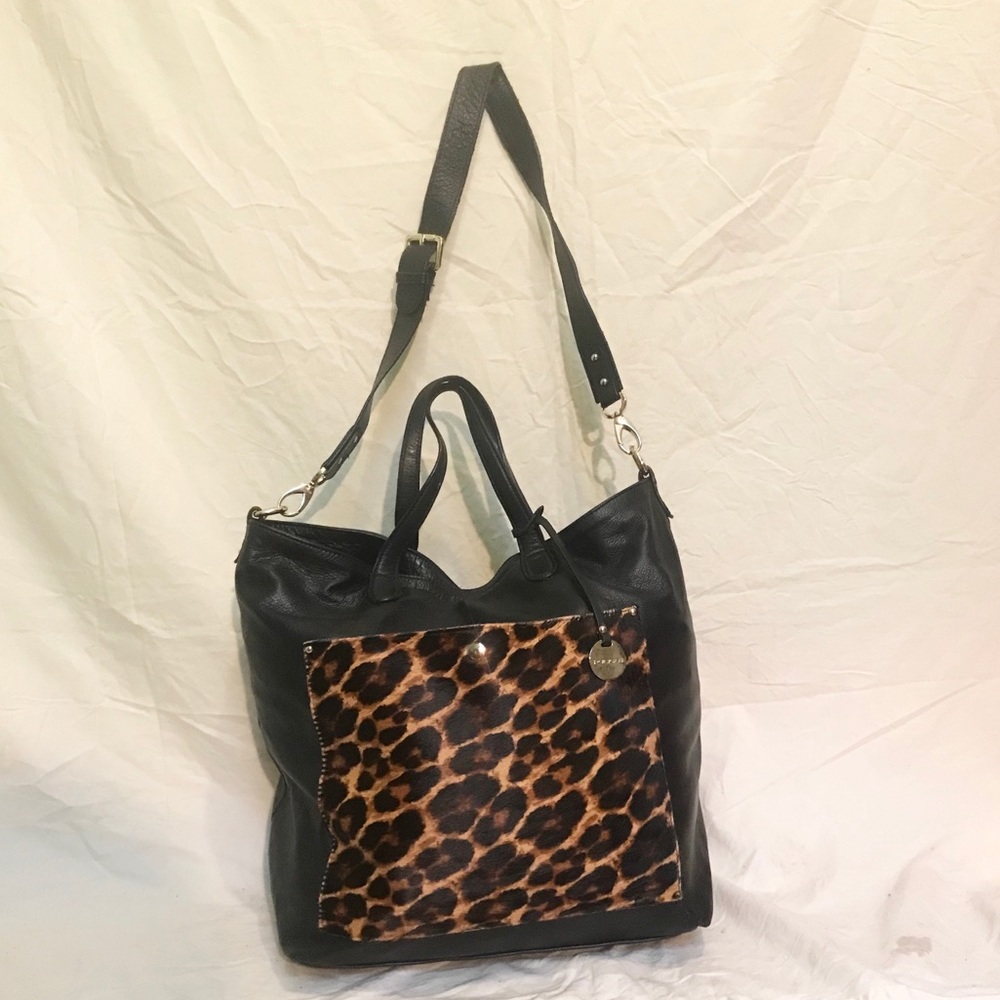 PULICATI Leather/Calfskin tote bag